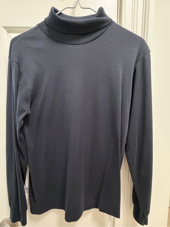 Separate Issue Sweaters - Women's Black Turtleneck Long-Sleeve Sweater